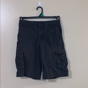 Black Tony Hawk cargo shorts